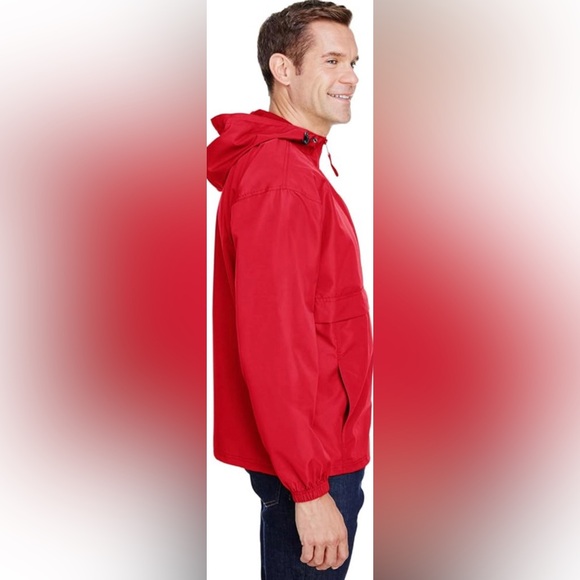 Champion Men's Packable Anorak Quarter-Zip Jacket - Picture 2 of 6